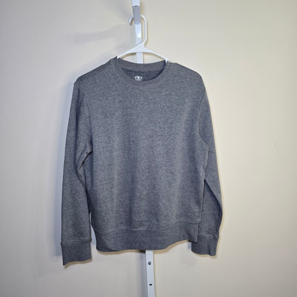 Athletic Works Boys Crewneck Sweatshirt Pullover‎ Long Sleeve Gray XL (14-16) - Picture 1 of 4